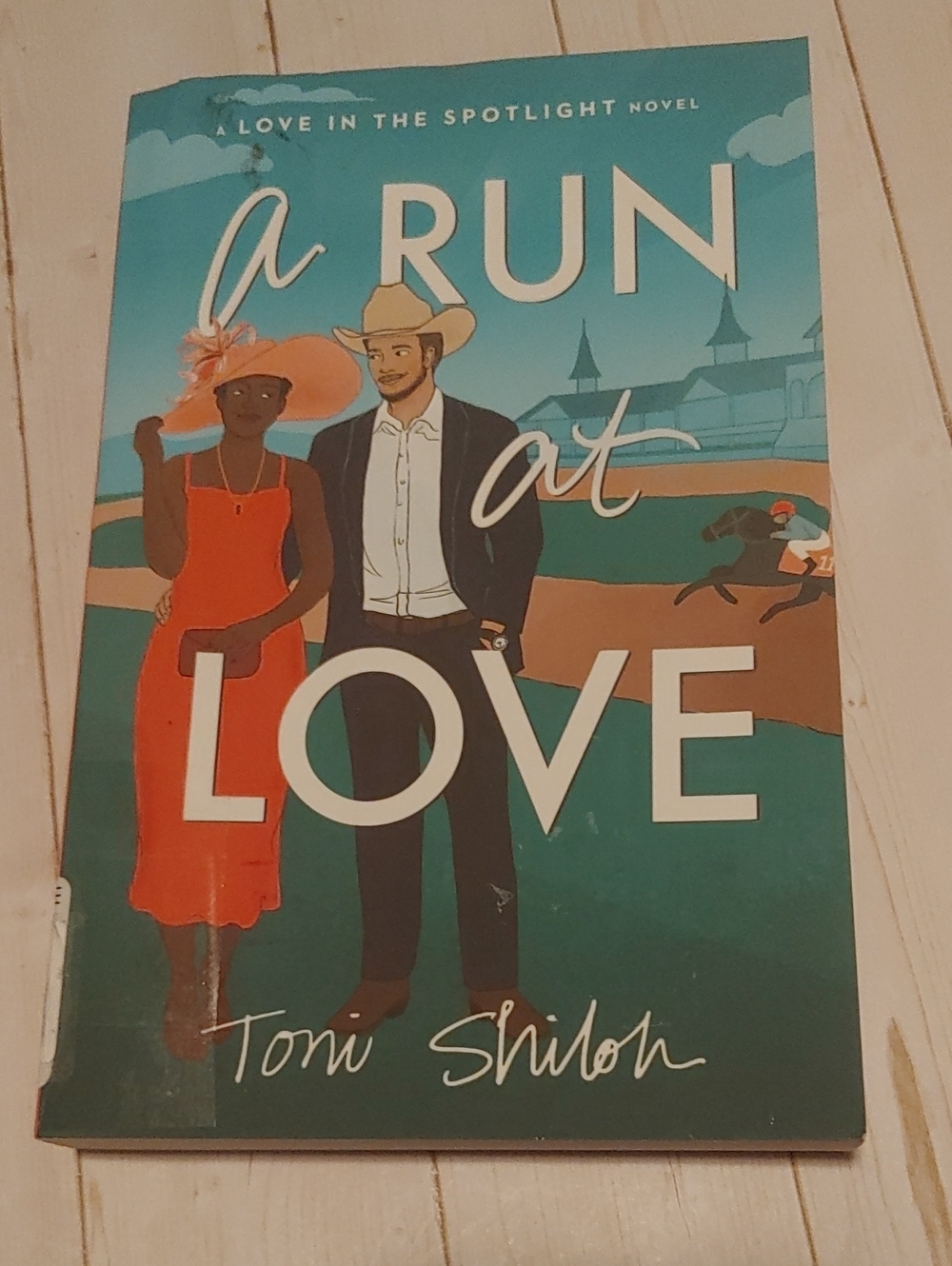 A Run At Love Adult romance Fiction Book By Toni Shiloh
